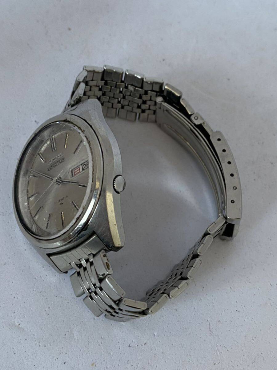1円スタート SEIKO セイコー 5 ACTUS ファイブ アクタス 腕時計 7019-7060 デイデイトメンズ腕時計 自動巻き _画像7