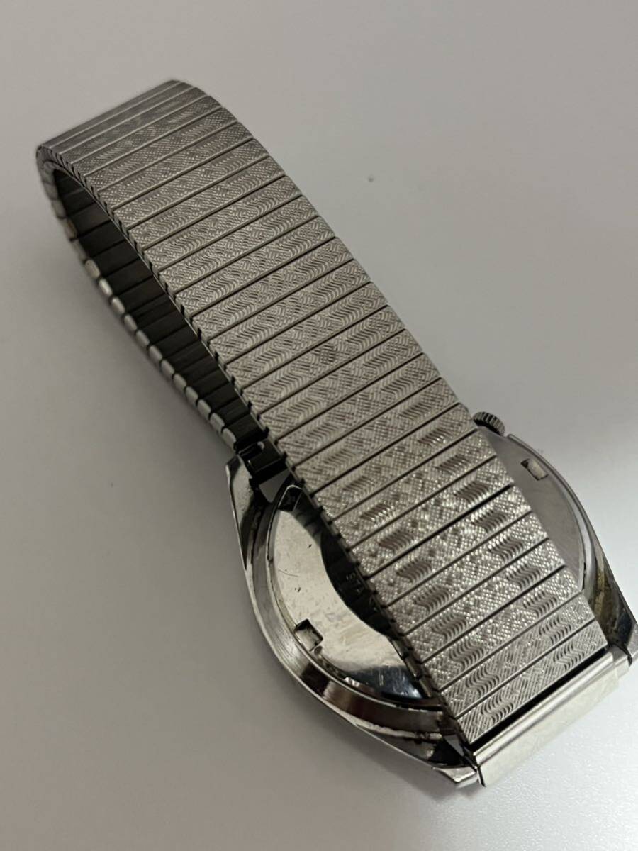 1円スタート SEIKO5 ACTUS メンズ 腕時計 6106-7740 自動巻き 25石 白文字盤 デイデイト セイコー5 セイコーファイブ アクタス_画像7