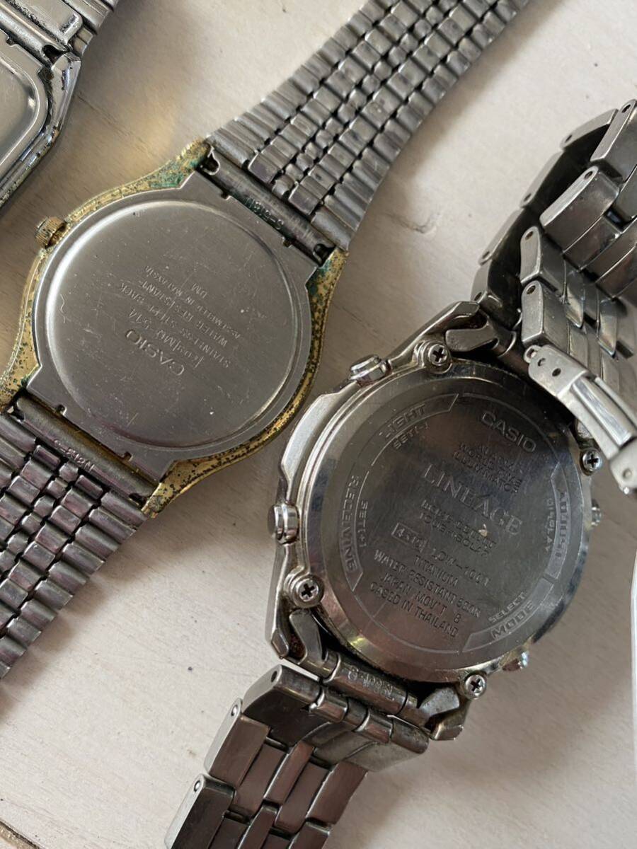 ●1円スタート CASIO カシオ 腕時計 MQ-518 LOW-100T MQ-514 MQ-501 DBC-600 メンズ腕時計 まとめ6点_画像6