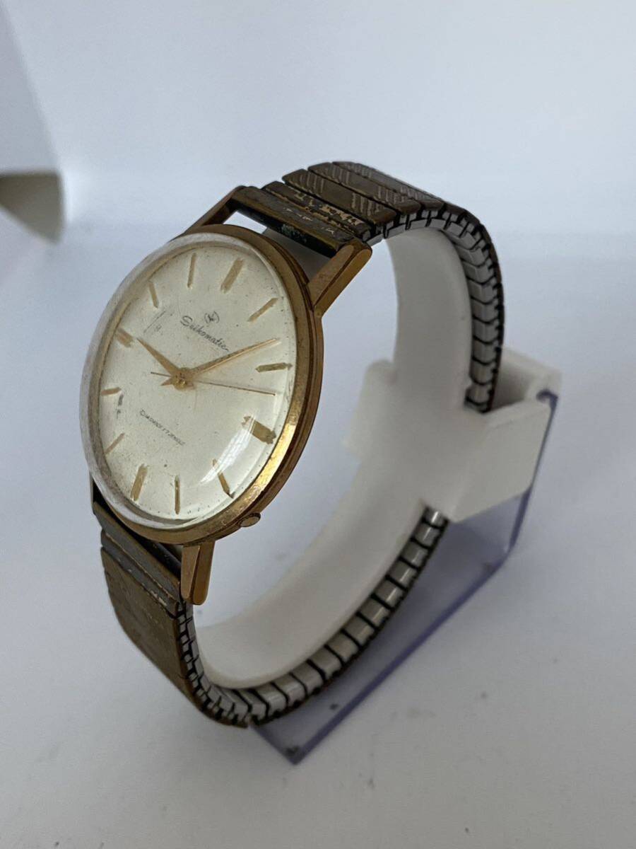 1円スタート SEIKO MATIC セイコー マチックJ14064D メンズ腕時計 自動巻き 腕時計_画像3