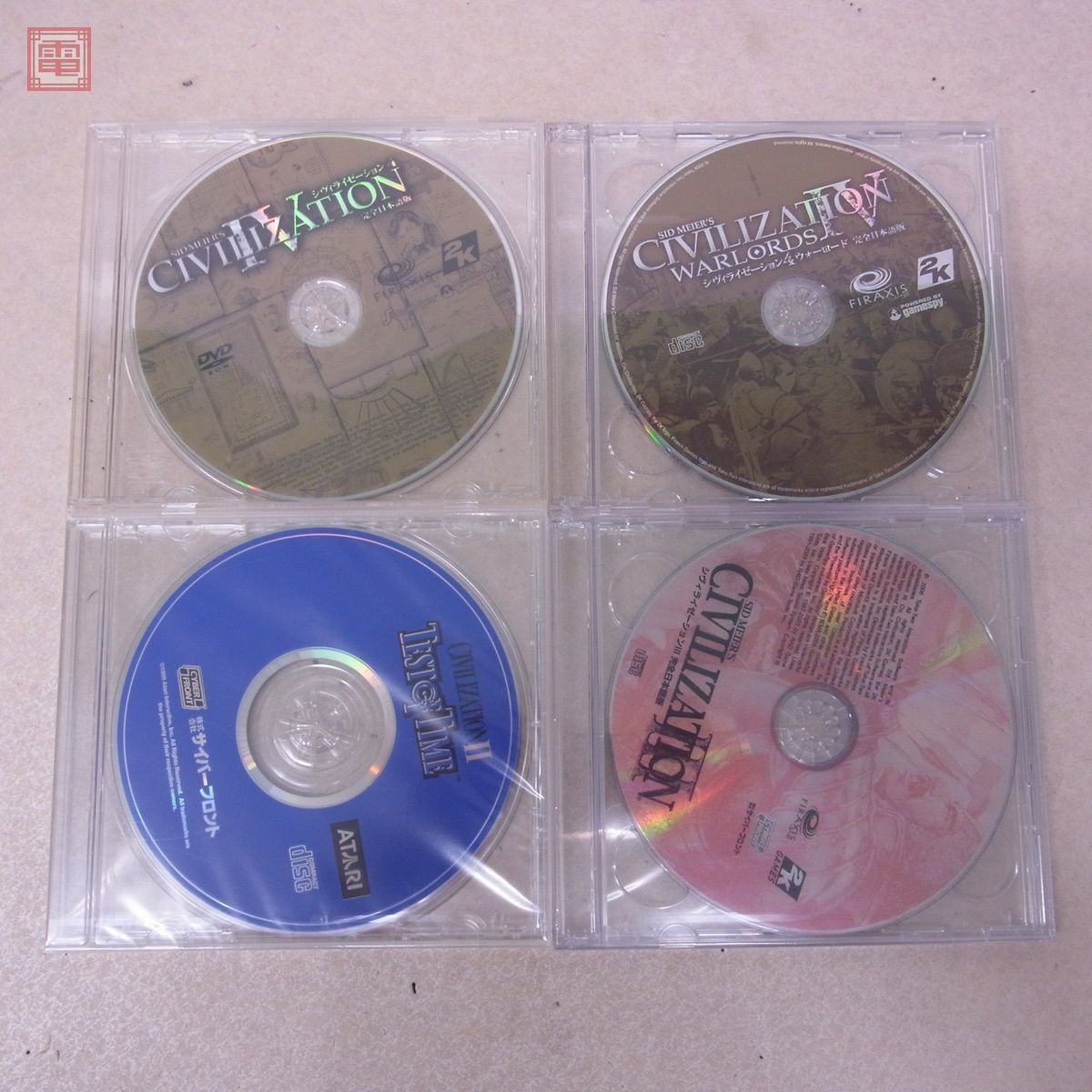 動作保証品 WindowsXP 他 DVD-ROM シヴィライゼーション 特別限定パッケージ 完全日本語版 CIVILIZATION 2K サイバーフロント 箱説付【10の画像4