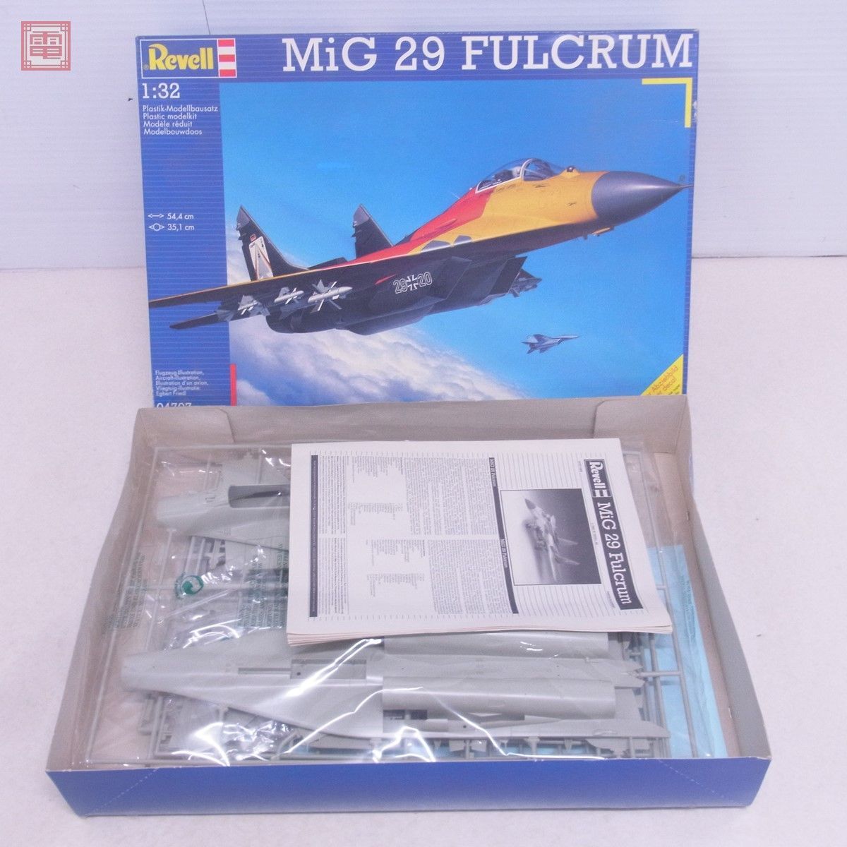 未組立 レベル 1/32 ミグ 29 フルクラム No.04707 Revell MiG Fulcrum【40の画像1