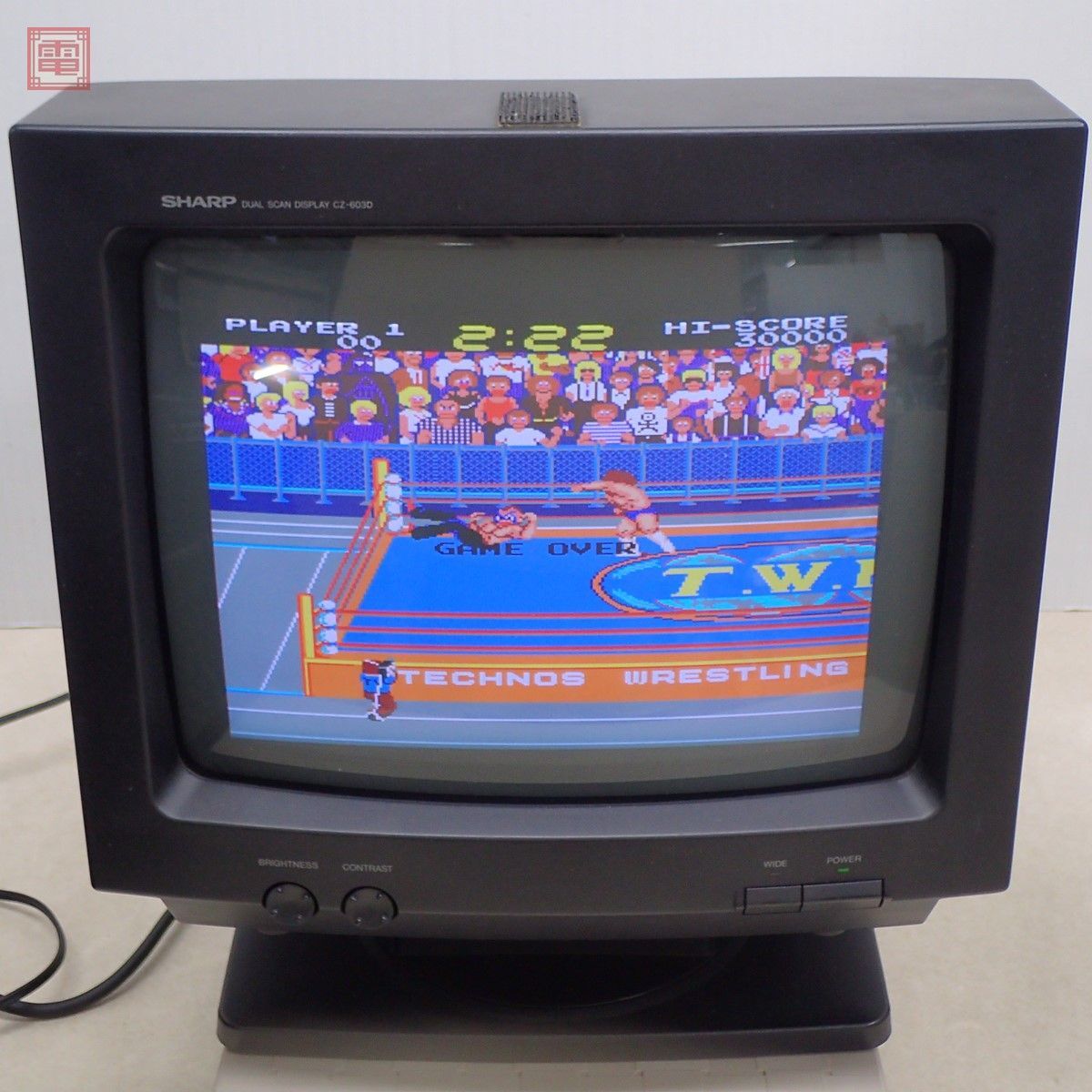 Yahoo!オークション - X68000等 SHARP モニター CZ-603D-BK Yahoo!オークション - X68000等 SHARP モニター CZ-603D-BK