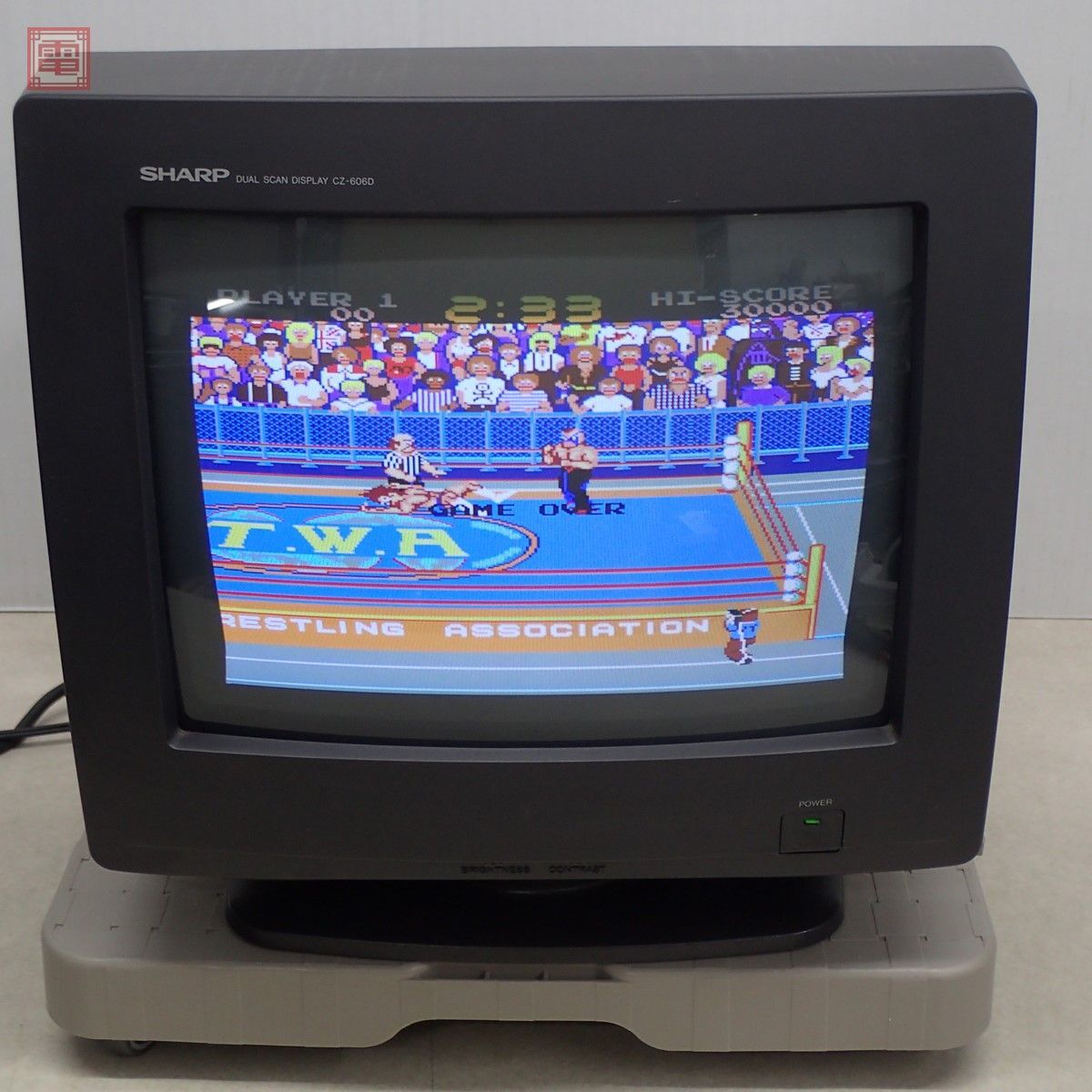 Yahoo!オークション - X68000等 SHARP モニター CZ-606D-TN Yahoo!オークション - X68000等 SHARP モニター CZ-606D-TN