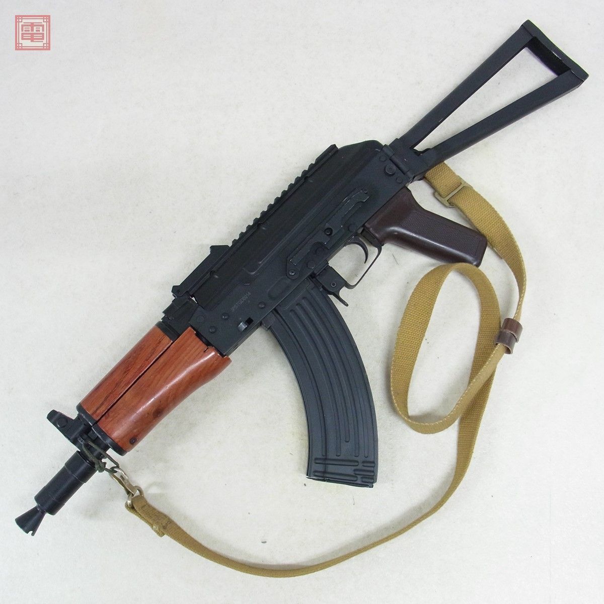 CYMA フルメタル電動ガン AKS74U クリンコフ リアルウッド 現状品【20の画像1