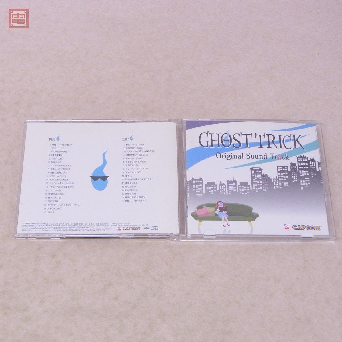 動作保証品 CD ゴーストトリック オリジナル・サウンドトラック カプコン CAPCOM GHOST TRICK Original Sound Track【10の画像1