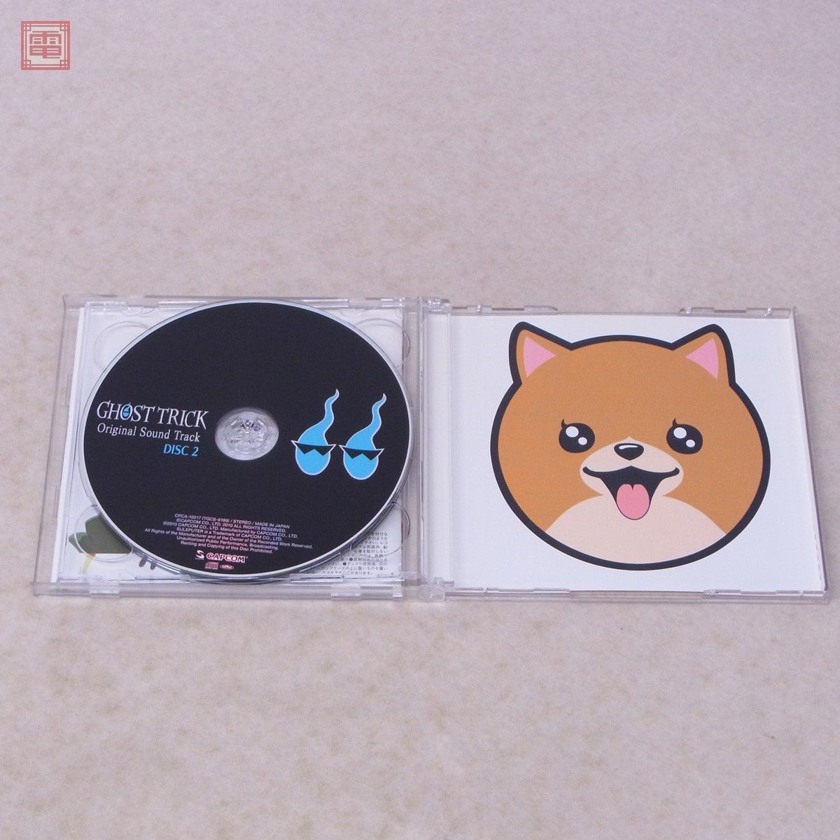 動作保証品 CD ゴーストトリック オリジナル・サウンドトラック カプコン CAPCOM GHOST TRICK Original Sound Track【10の画像3