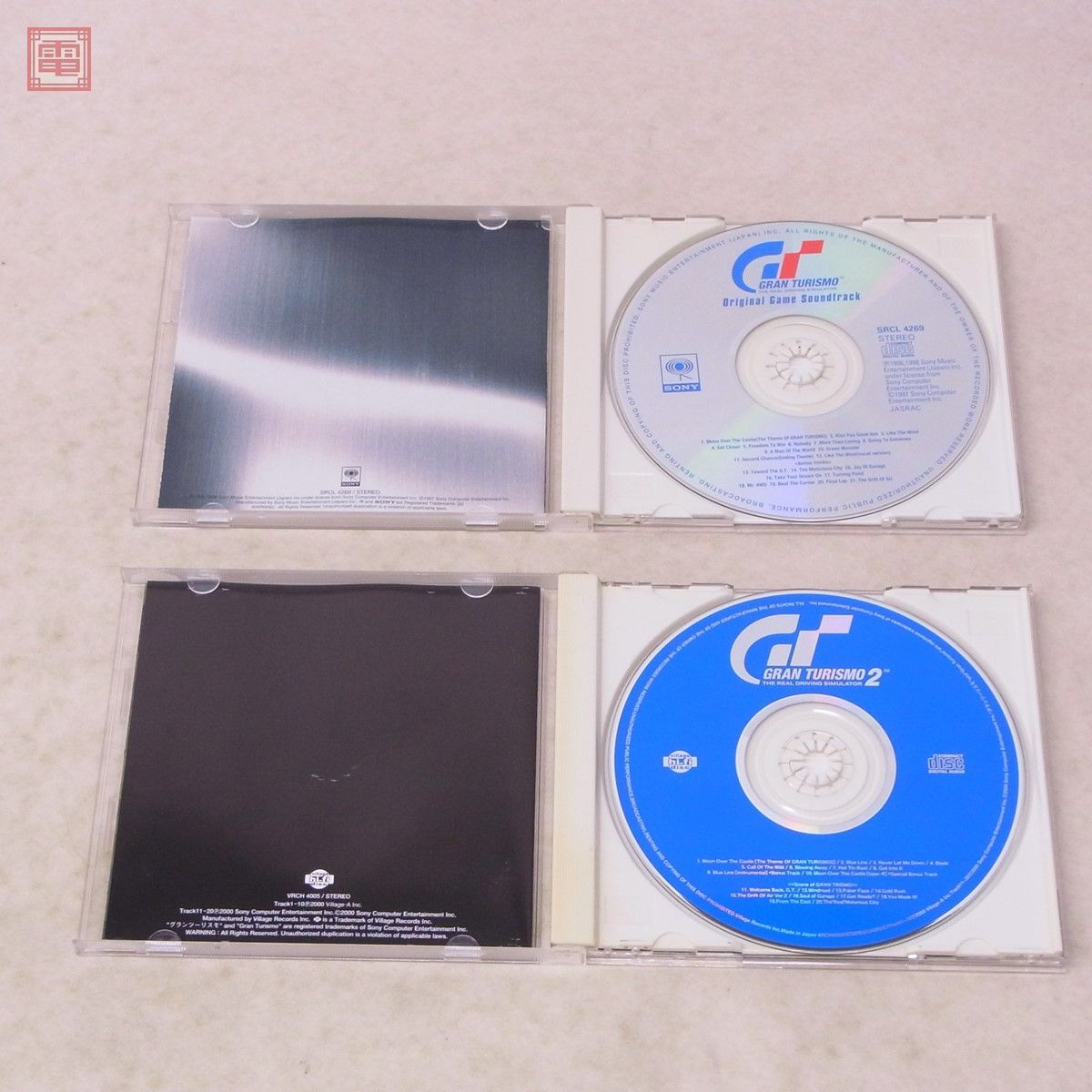 動作保証品 CD グランツーリスモ / 2 オリジナル・ゲームサウンドトラック 2点セット GRAN TURISMO ORIGINAL GAME SOUNDTRACK【10の画像2