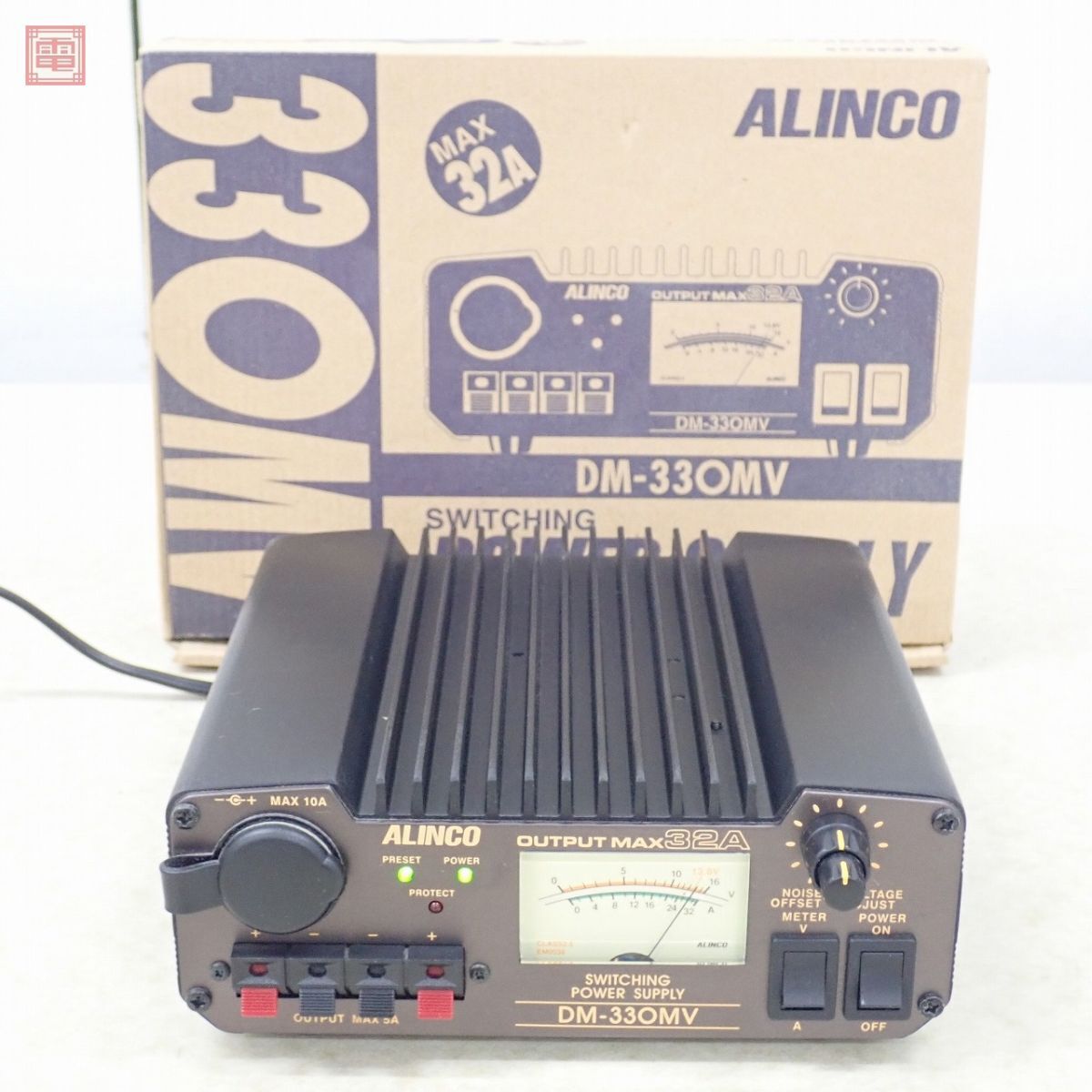 アルインコ DM-330MV DC5V〜15V MAX32A DC電源 直流安定化電源 元箱付 ALINCO【20の画像1