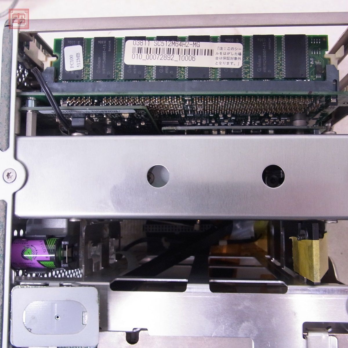Apple Power Mac G4 Cube M7642J/A (M7886) 本体 キーボード・マウス・スピーカー・箱付 HDDなし アップル パワーマック 通電のみ確認【40の画像5