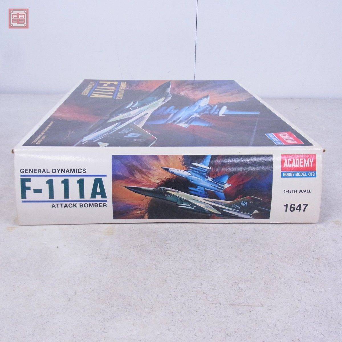 未組立 アカデミー 1/48 アメリカ ジェネラル ダイナミクス F-111A アタックボンバー ATTACK BOMBER GENERAL DYNAMICS ACADEMY【20の画像2