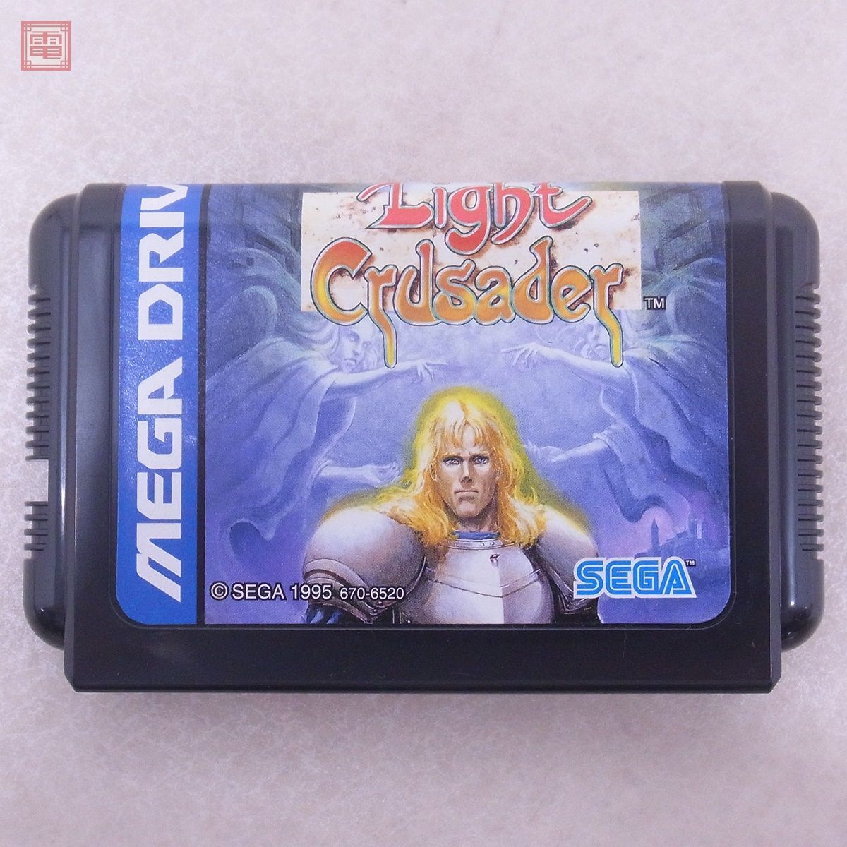 動作保証品 MD メガドライブ ライトクルセイダー Light Crusader セガ SEGA 箱説付【10の画像3