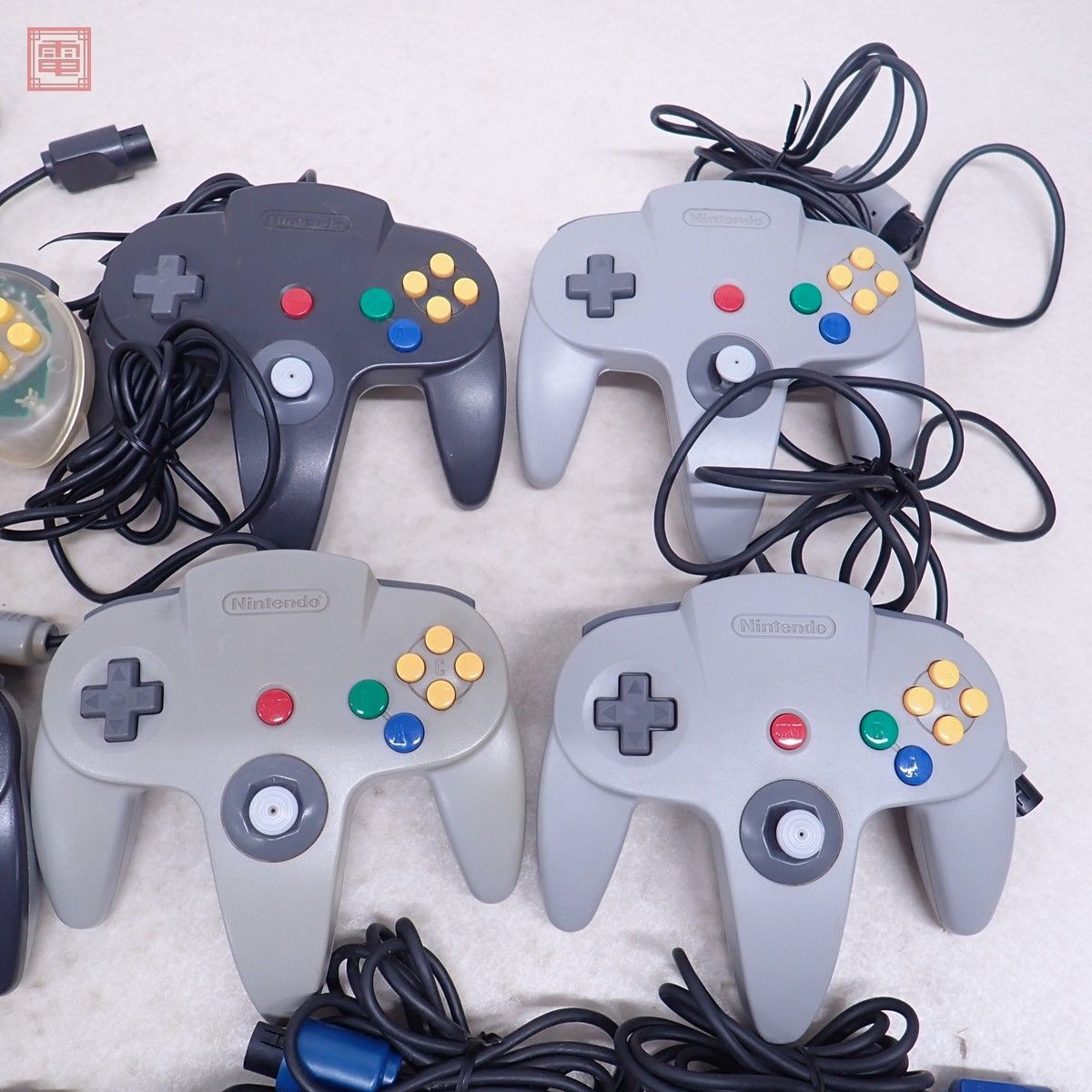 N64 ニンテンドウ64 コントローラ まとめて15個セット 社外品含む Nintendo 任天堂 ホリ HORI ハドソン HUDSON【20の画像3