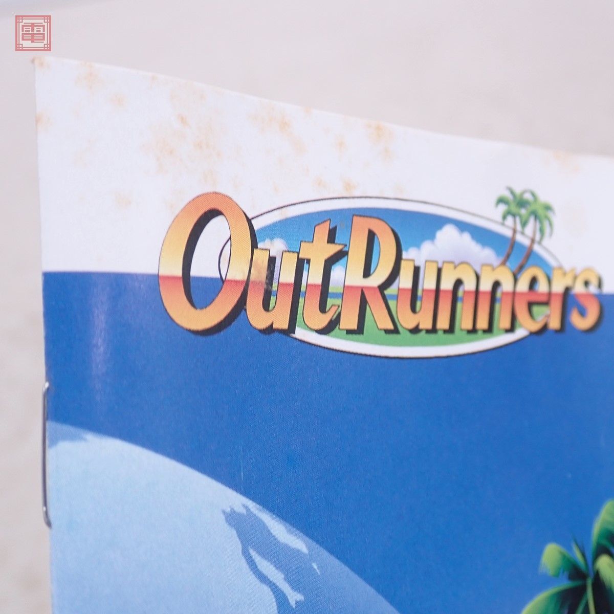  operation guarantee goods MD Mega Drive out Runner zOutRunners Sega SEGA box opinion post card attaching [10
