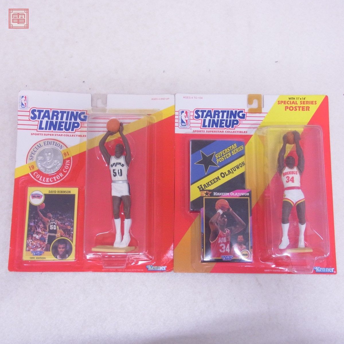  unopened great number Kenner STARTING LINEUP NBA 1992 TEAM LINEUP/HEADLINE COLLECTION other together 13 point set [40