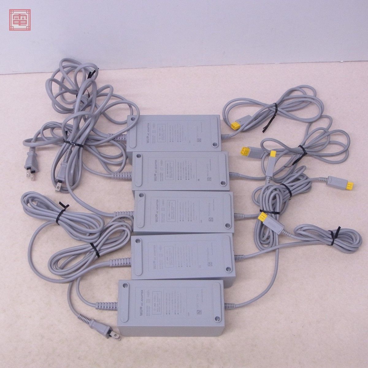 WiiU AC adapter WUP-002 10 piece + game pad AC adapter WUP-011 10 piece together 20 piece set nintendo Nintendo[20