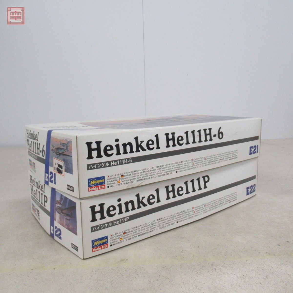  не собран Hasegawa 1/72 высокий nkeruHe111H-6/He111P совместно 2 шт. комплект Hasegawa Heinkel[20