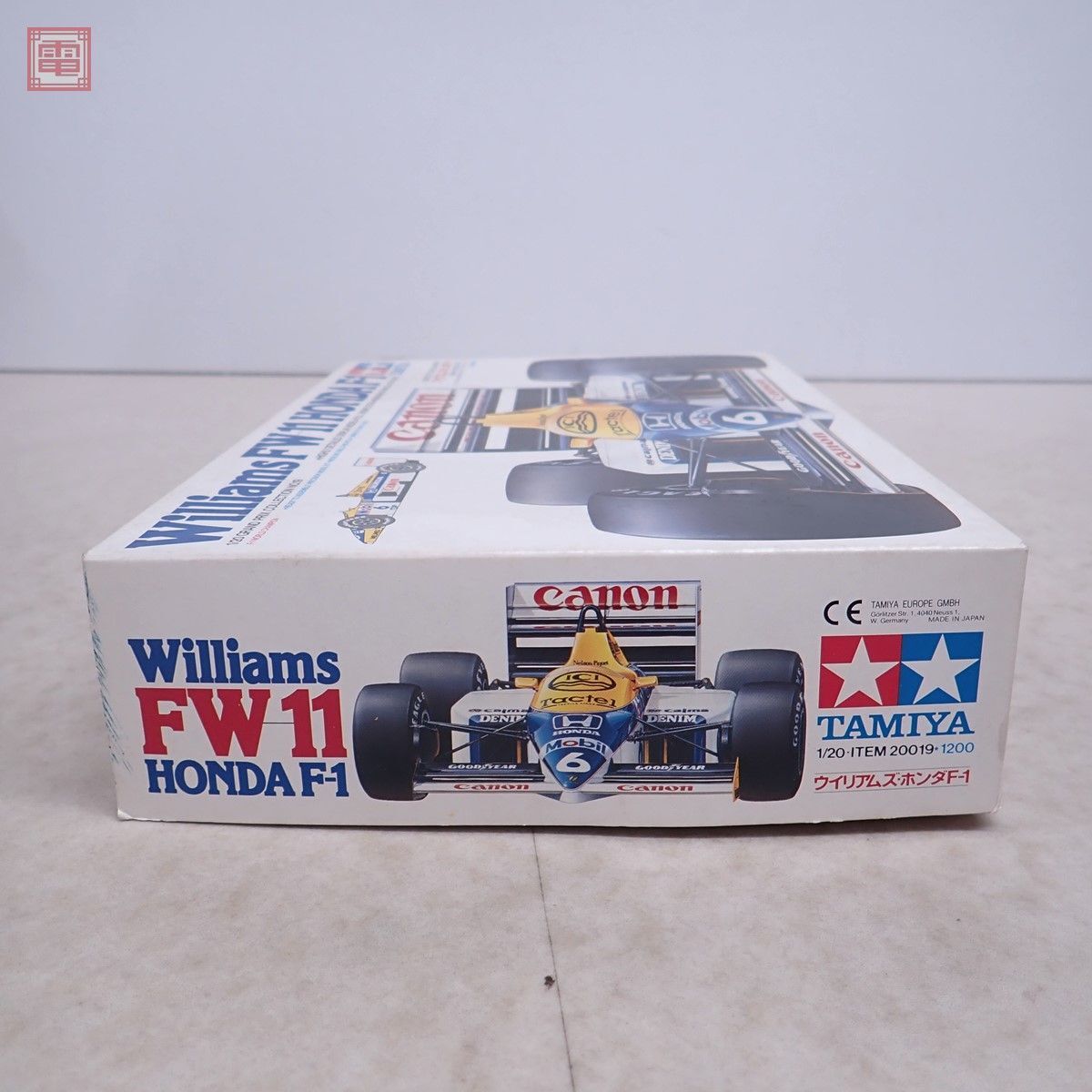 未組立 タミヤ 1/20 ウィリアムズ ホンダ F-1 FW-11 ITEM 20019 TAMIYA WILLIAMS HONDA【20の画像2