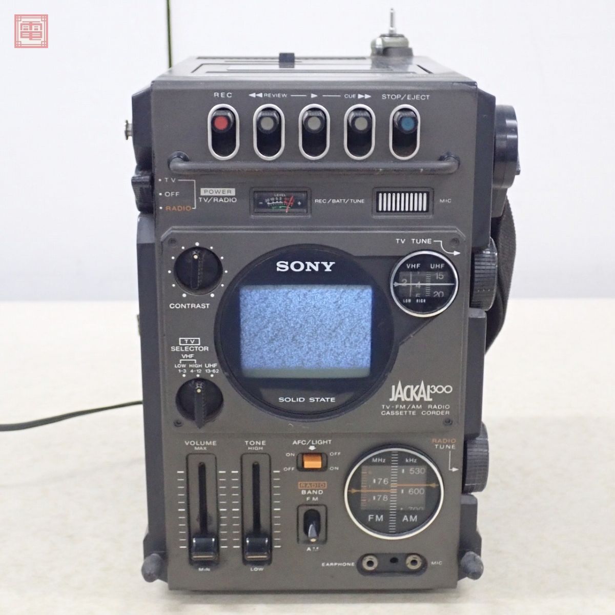  Sony FX-300 Jackal AM/FM/TV-FM radio cassette ko-da- radio-cassette SONY JACKAL300[20