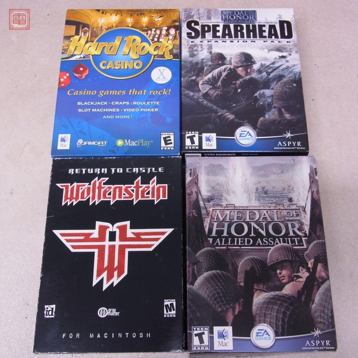 Macintosh CD-ROM/DVD CALL OF DUTY/BLOODRAYNE/STAR TREK/CIVILIZATION IIなど ソフトまとめて28本セット ジャンク【40_画像6