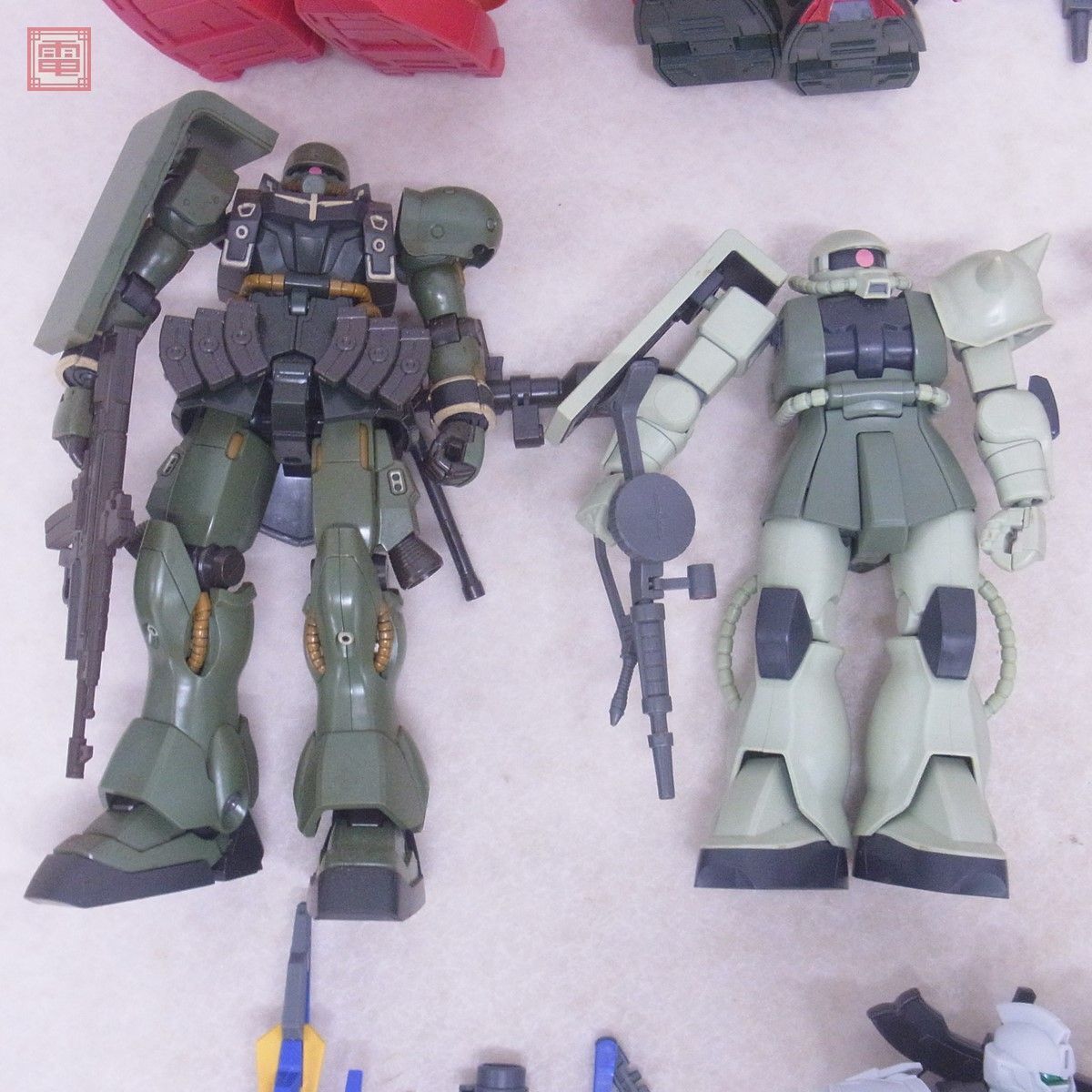  construction settled Bandai HG 1/144mala rhinoceros / Ame i Gin gZ Gundam / Ame i Gin g red Warrior other total 12 point set Junk parts taking .[20