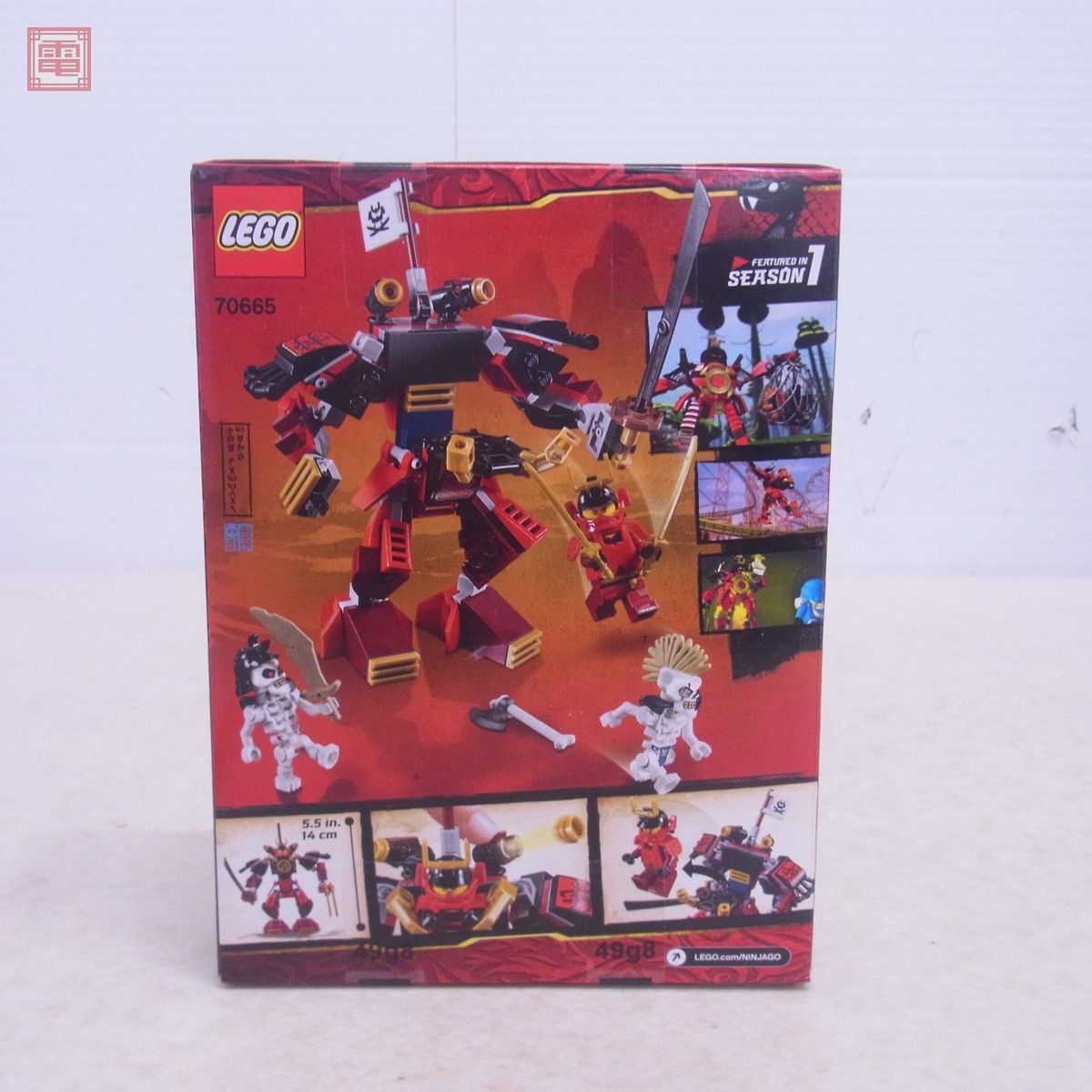 未開封 レゴ 70665 ニンジャゴー サムライロボ LEGO The Samurai Mech【10_画像2