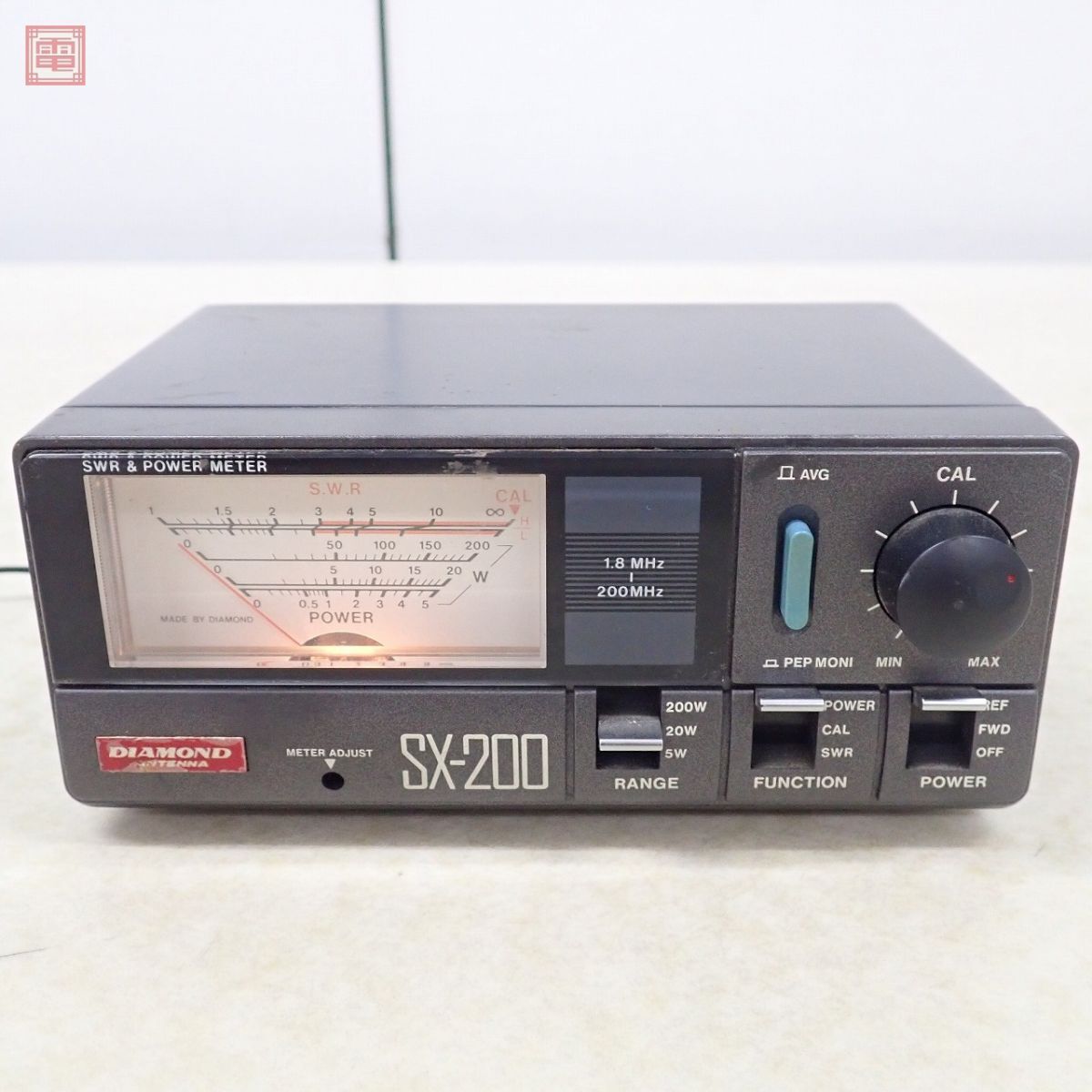  первый  радиоволны   SX-200 SWR итого   1.8MHz〜200MHz 200W/20W/5W  бриллиант   алмаз 【10