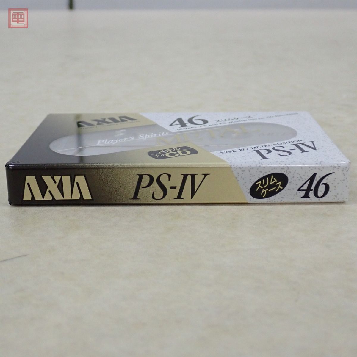 未使用 未開封 アクシア PS-IV PS-4B46 46分 メタルテープ カセットテープ 7本セット AXIA メタルポジション【10_画像7