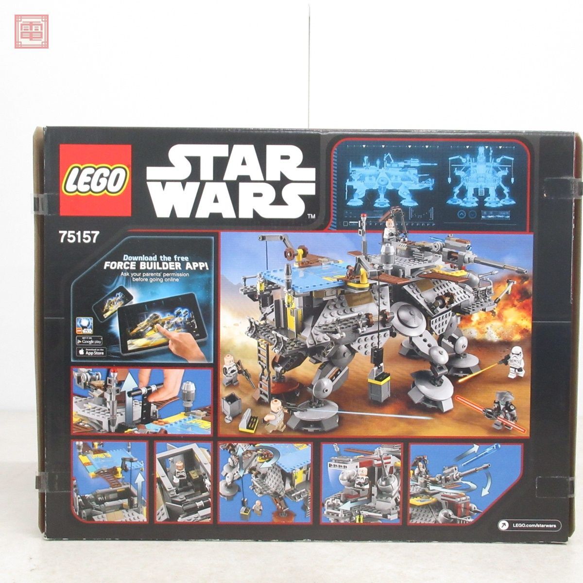  нераспечатанный Lego Звездные войны 75157 Captain * Rex. AT-TE LEGO STAR WARS Captain Rex*s[40