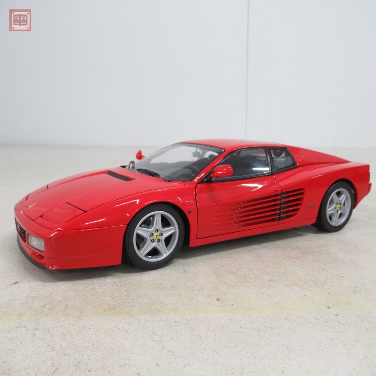 京商 1/18 フェラーリ 512TR レッド No.08423R (赤) KYOSHO ORIGINAL DIE-CAST MODEL FERRARI RED ダイキャストモデル【20_画像3