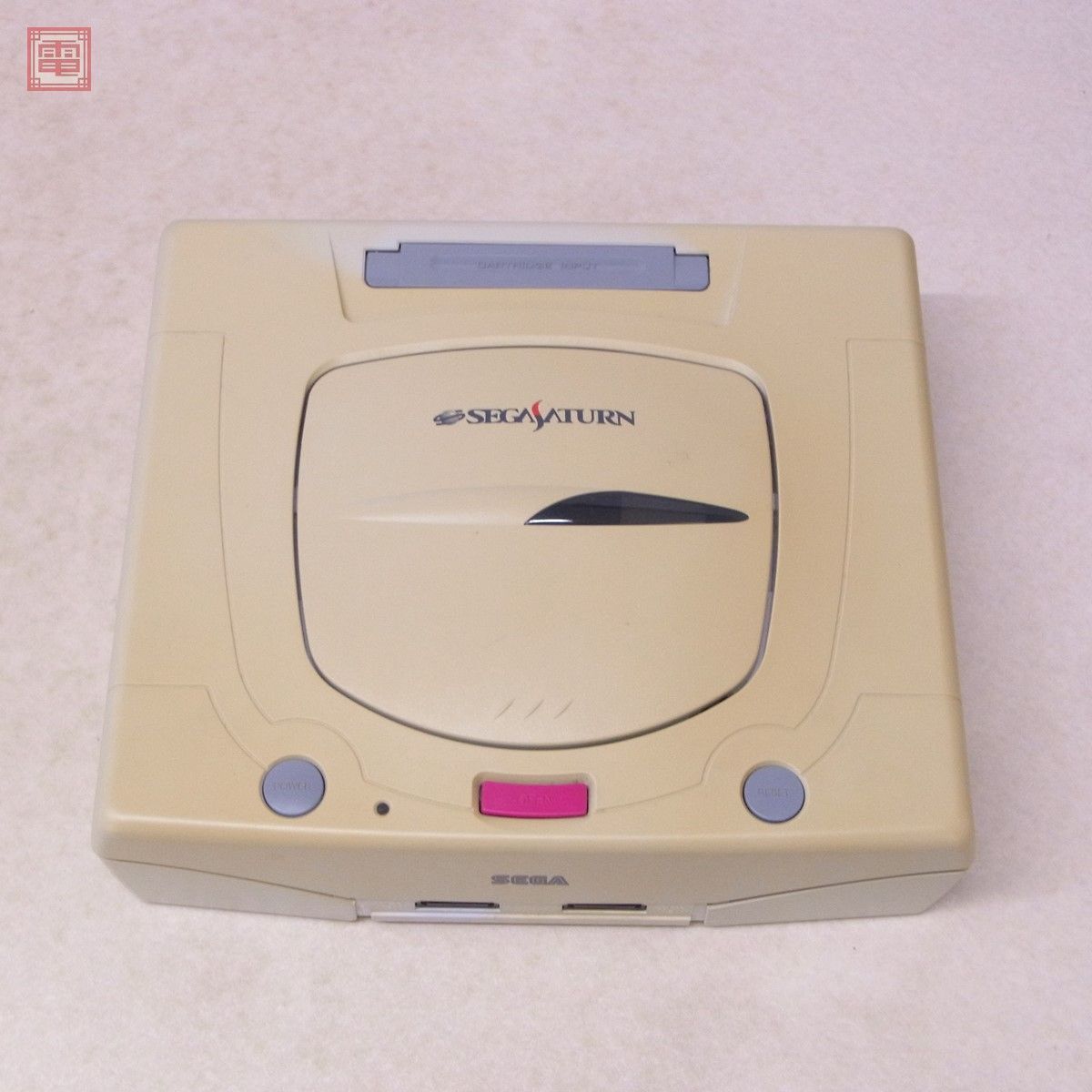 動作品 SS セガサターン 本体 (HST-3220) HST-0014 SEGA SATURN セガ SEGA 箱説ハガキ付【20_画像2