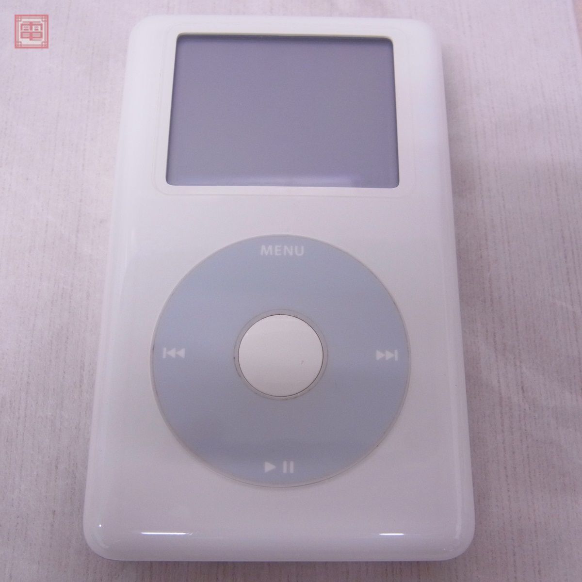 Apple iPod 20GB M9282J/A （A1059) + iPod Dock M9602G/A まとめてセット アップル アイポッド 箱説付 簡易動作確認済 【20_画像4