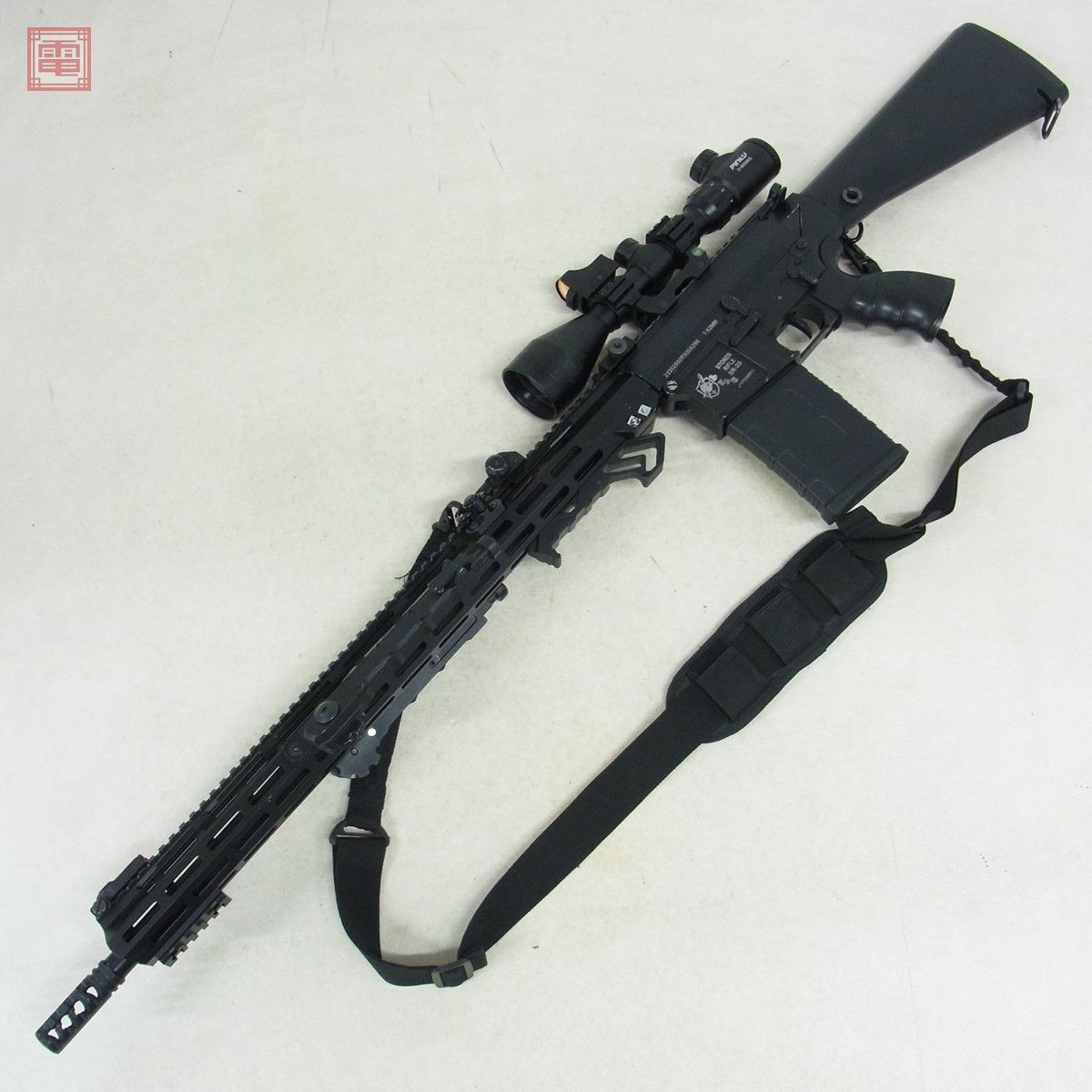 MATRIX / CYMA フルメタル電動ガン Knight’s SR-25 PINTY ライフルスコープ ドットサイト 電子トリガー ジャンク【60_画像1