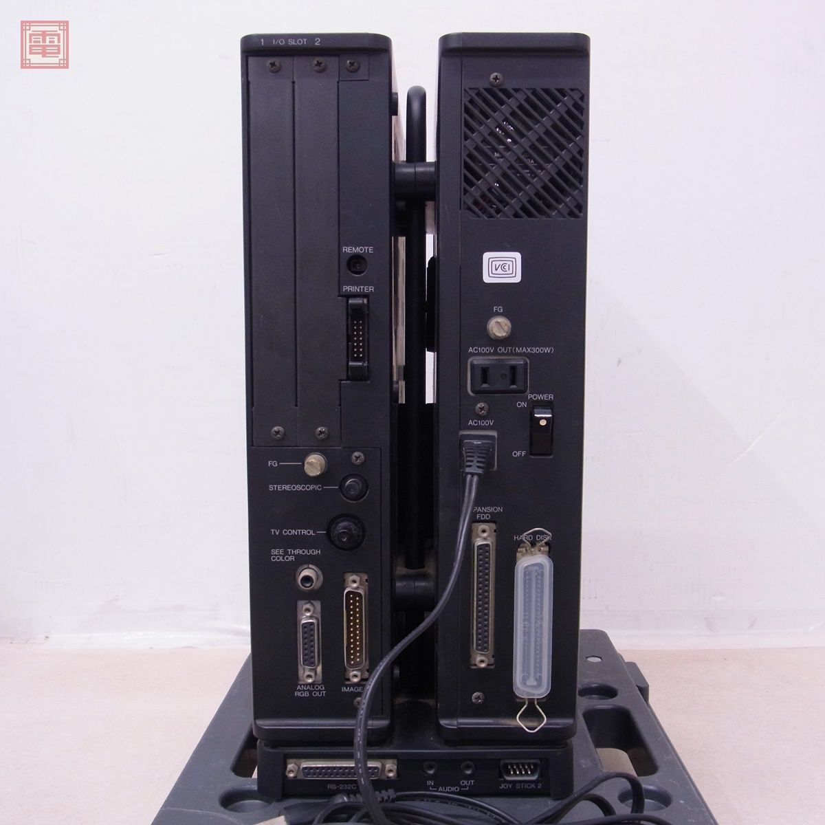 1 jpy ~ SHARP X68000ACE HD ( CZ-611C-BK ) body opinion attaching electrification OK HDD none sharp present condition goods parts taking . also please [40