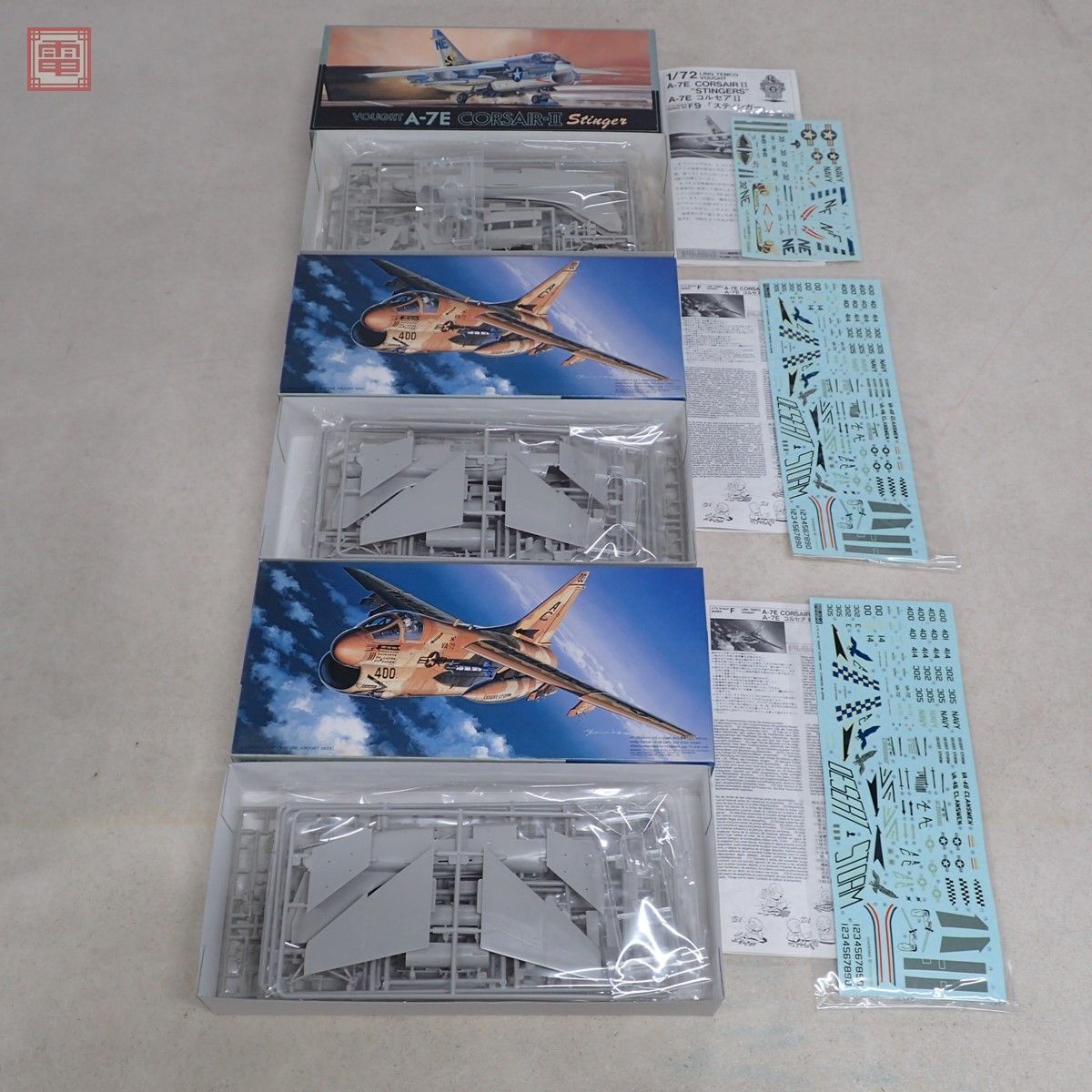  not yet constructed Fujimi 1/72 A7E Corse aII desert storm / Sky Hawk / Samurai / Tiger etc. together 6 piece set Dub li have FUJIMI[20