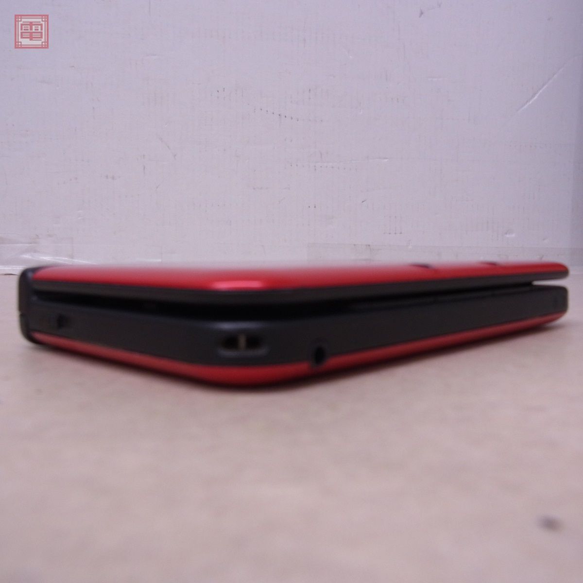動作品 ニンテンドー 3DS LL 本体 SPR-001 レッド × ブラック RED × BLACK 任天堂 Nintendo 箱説/16GBメモリーカード付 難有【10_画像5
