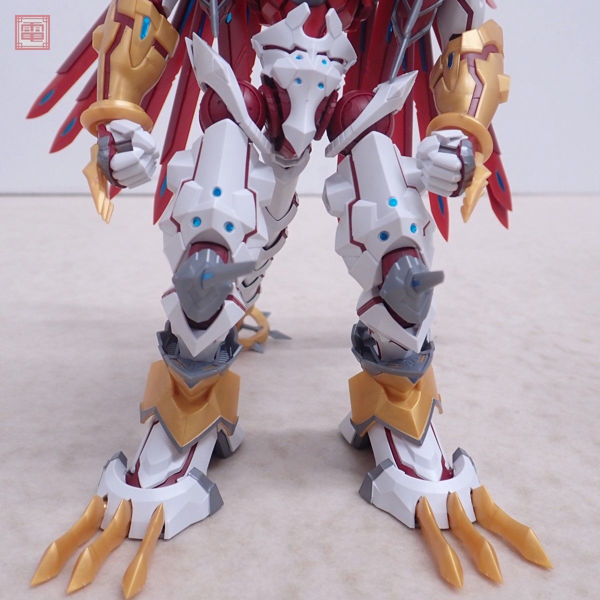 組立済 バンダイ Figure-rise Standard Amplified ブラックウォーグレイモン/シャイングレイモン 計2点セット デジモン BANDAI 現状品【20_画像7