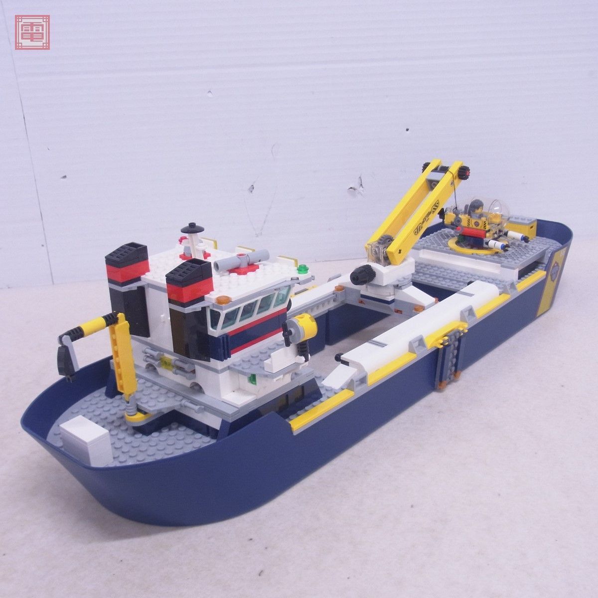 組立済 レゴ シティ 60266 海の探検隊 海底探査船 LEGO CITY 現状品【FD_画像6