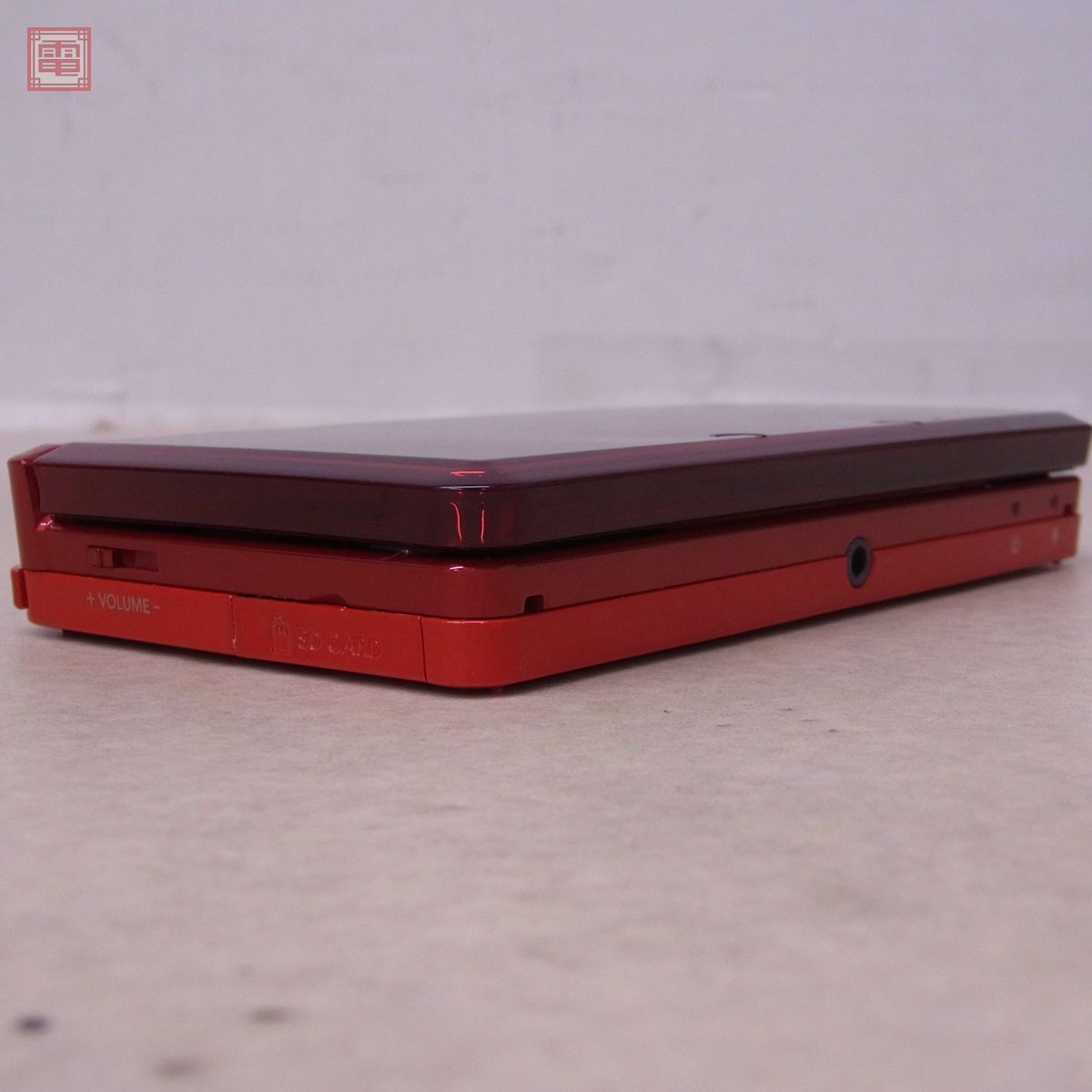 動作品 ニンテンドー3DS 本体 CTR-001 フレアレッド FLARE RED 任天堂 Nintendo 箱説付【20_画像7