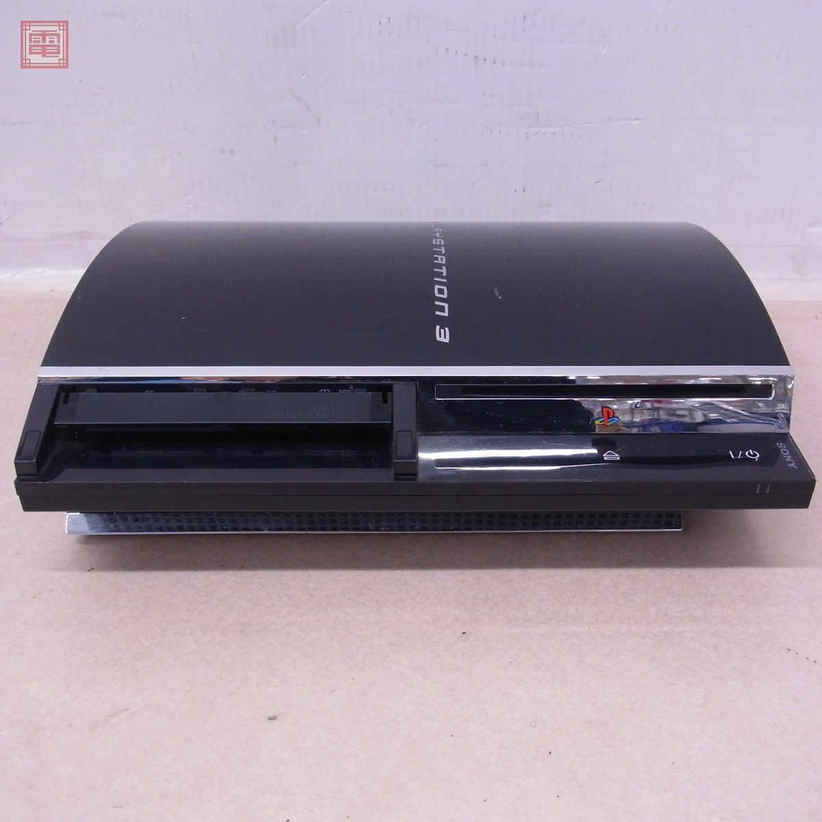 動作品 PS3 プレステ3 本体のみ 初期型 CECHA00 クリアブラック PS2規格対応 HDDなし ソニー SONY【20_画像5