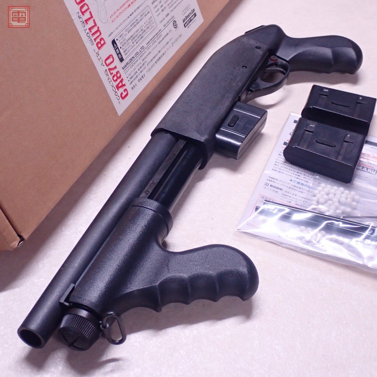  Maruzen air kokiCA870brudok pump action Schott gun spare magazine attaching present condition goods [40