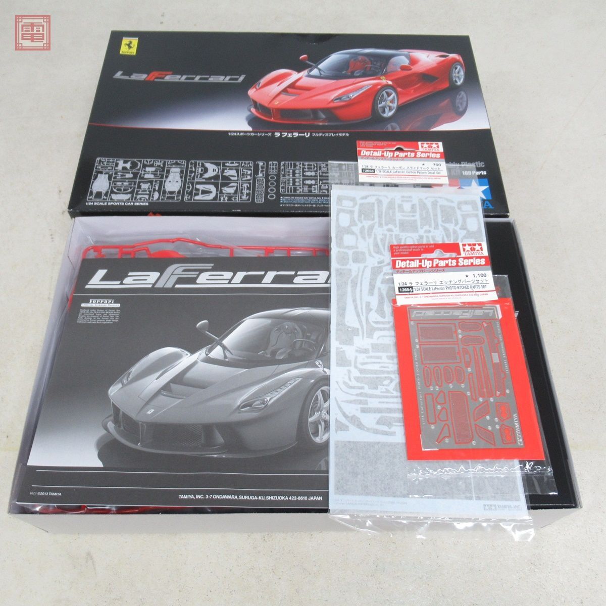  не собран Tamiya 1/24la Ferrari полный дисплей модель ITEM 24333 продается отдельно детали есть TAMIYA La Ferrari[20