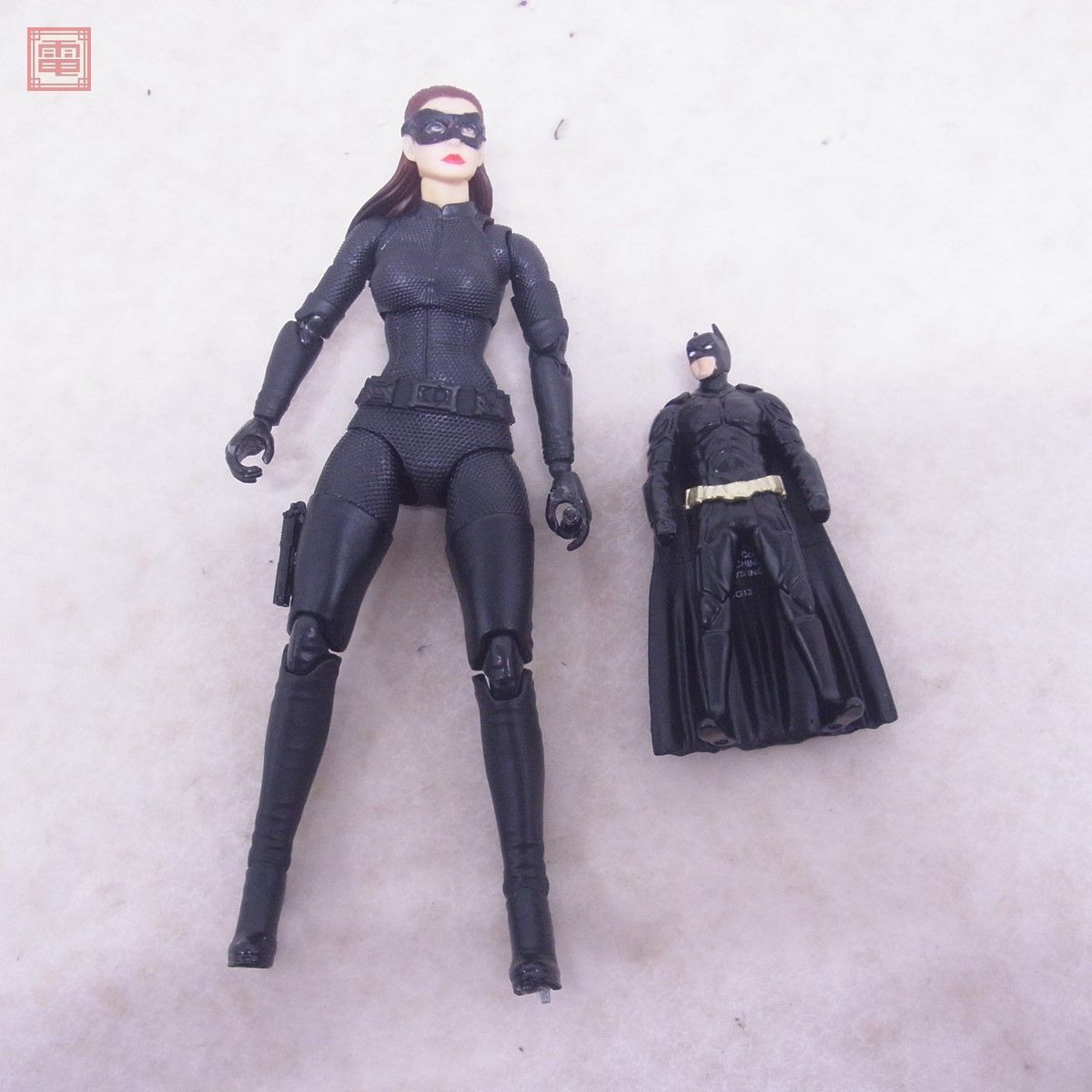 MAFEX/JADA TOYS cat u- man Anne * is sa way / bat boto/ bat Mobil & Batman together set BATMAN present condition goods [FC