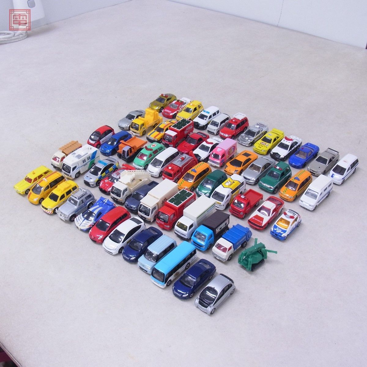  Tomica made in China Nissan Skyline GT-R R34/ Honda NSX/ Mitsubishi triton other together 60 pcs. set car body only TOMICA present condition goods [20