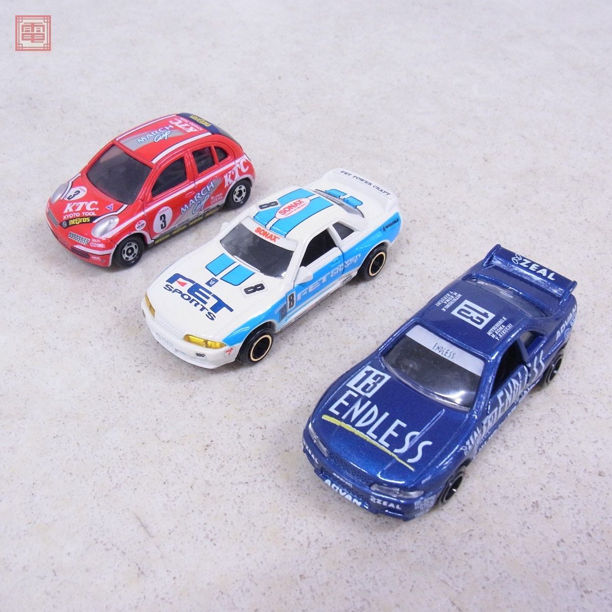 トミカ ガリバー特注 ニッサン カルソニック/マーチ/スカイライン/エンドレス アドバン GTR まとめて5点セット TOMICA GULLIVER【10_画像6