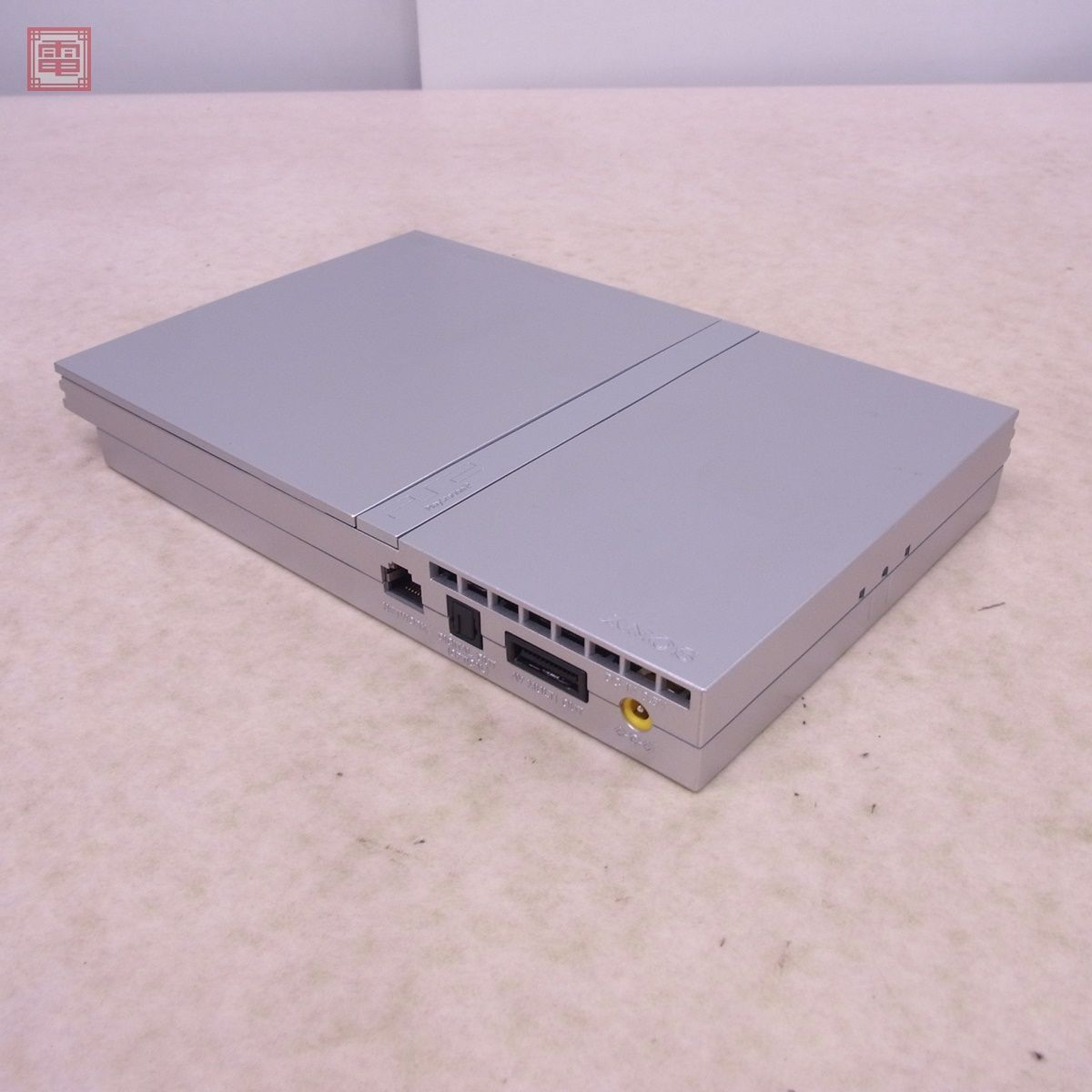 動作品 シリアル一致 PS2 プレステ2 薄型 本体 SCPH-79000 サテンシルバー SONY ソニー 箱説付【20_画像5