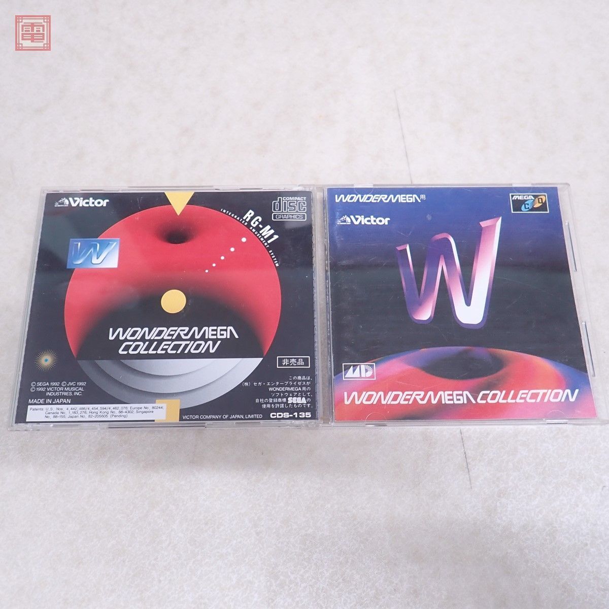 動作保証品 MD メガCD ワンダーメガコレクション WONDER MEGA COLLECTION ビクター セガ Victor SEGA JVC 箱説付【10_画像1