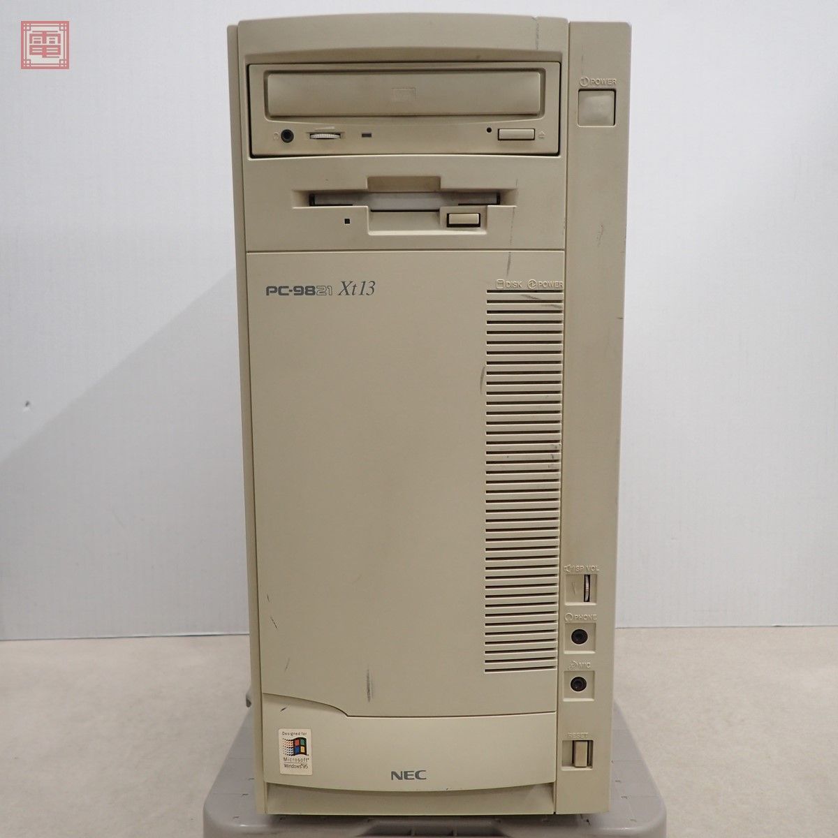 NEC PC-9821Xt13/K12 本体のみ 日本電気 HDD無し 現状品【40_画像2