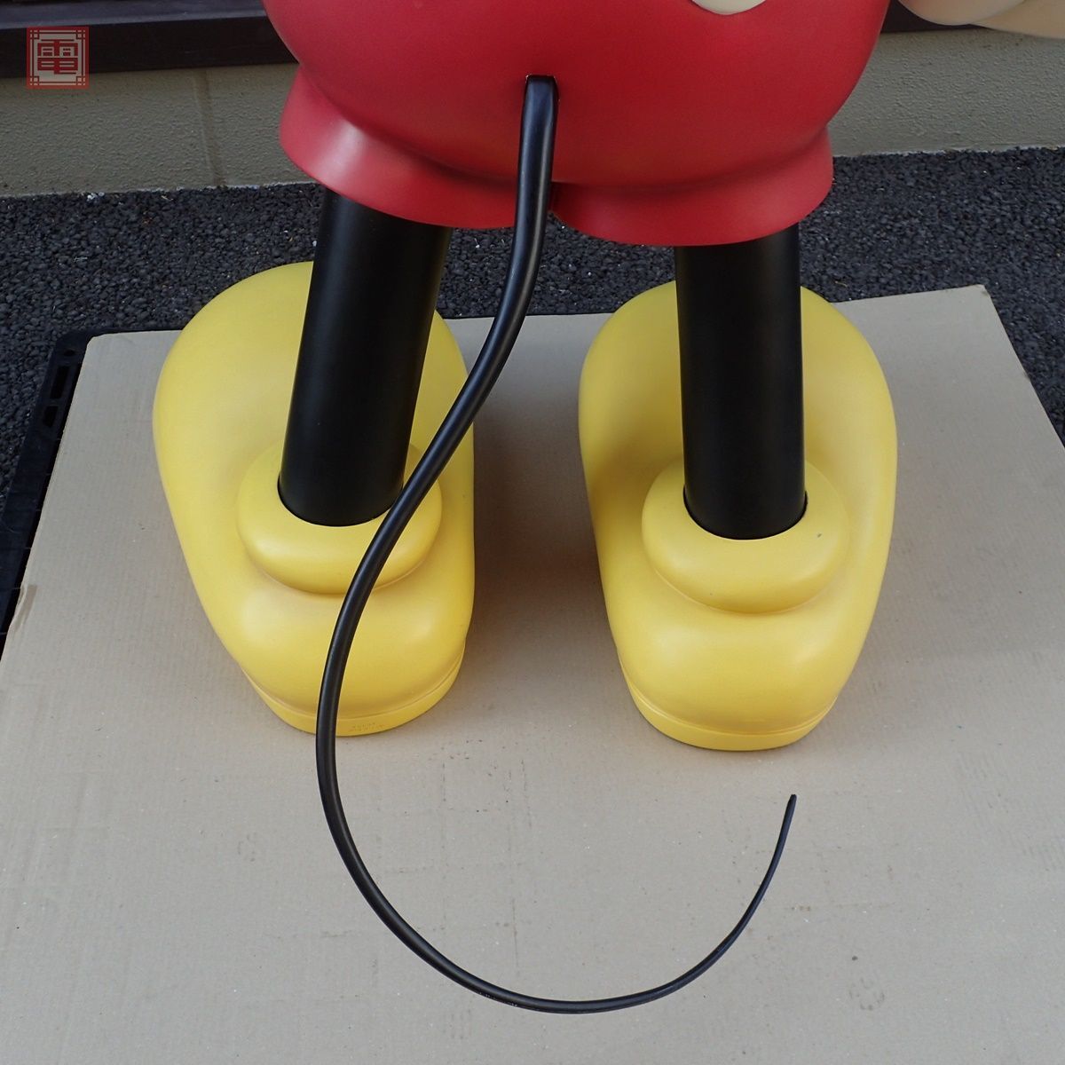 超希少! Disney ミッキーマウス スーパービッグフィギュア スタチュー 約150cm 世界限定78体 ディズニー 置物 直接引取大歓迎【SP_画像5
