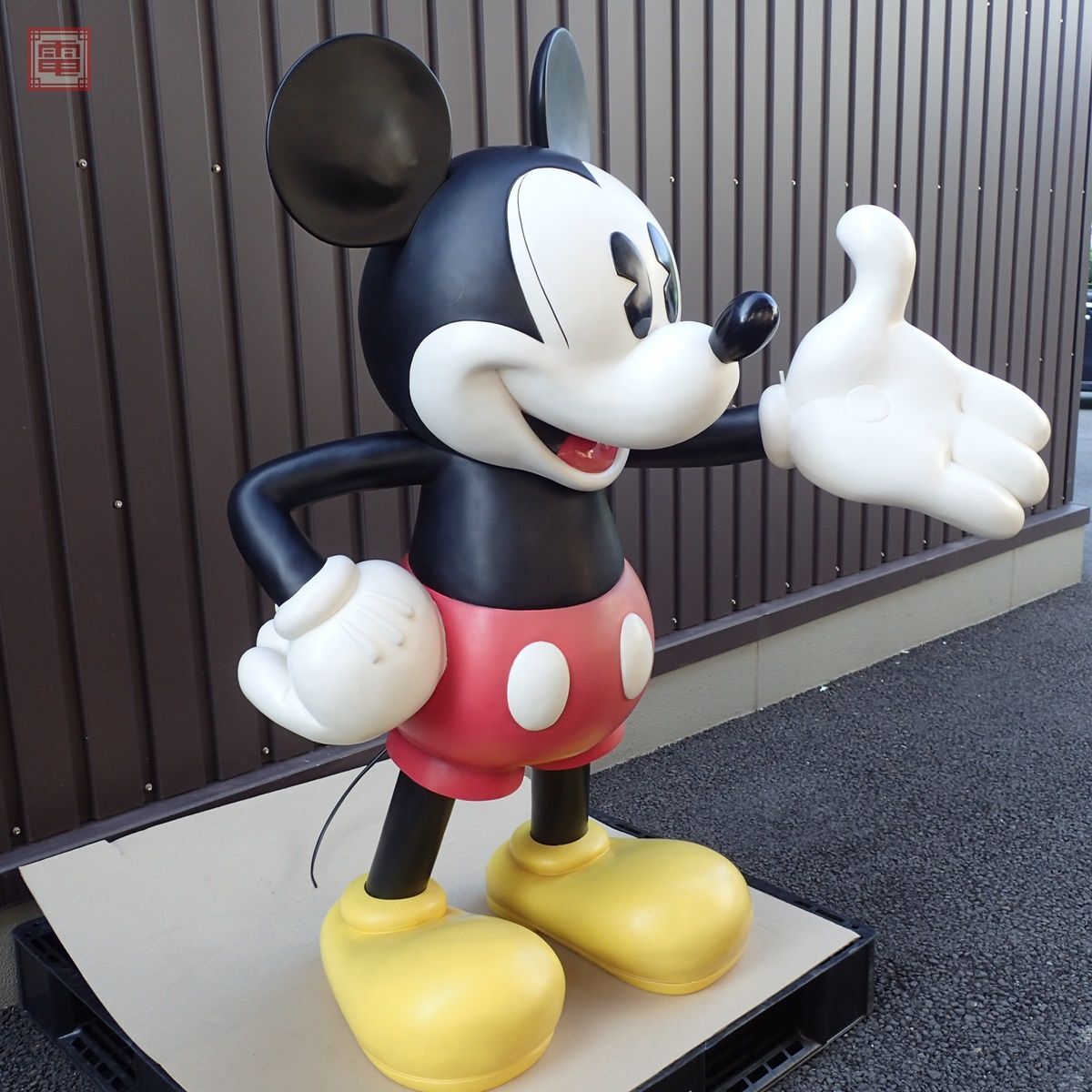 超希少! Disney ミッキーマウス スーパービッグフィギュア スタチュー 約150cm 世界限定78体 ディズニー 置物 直接引取大歓迎【SP_画像2
